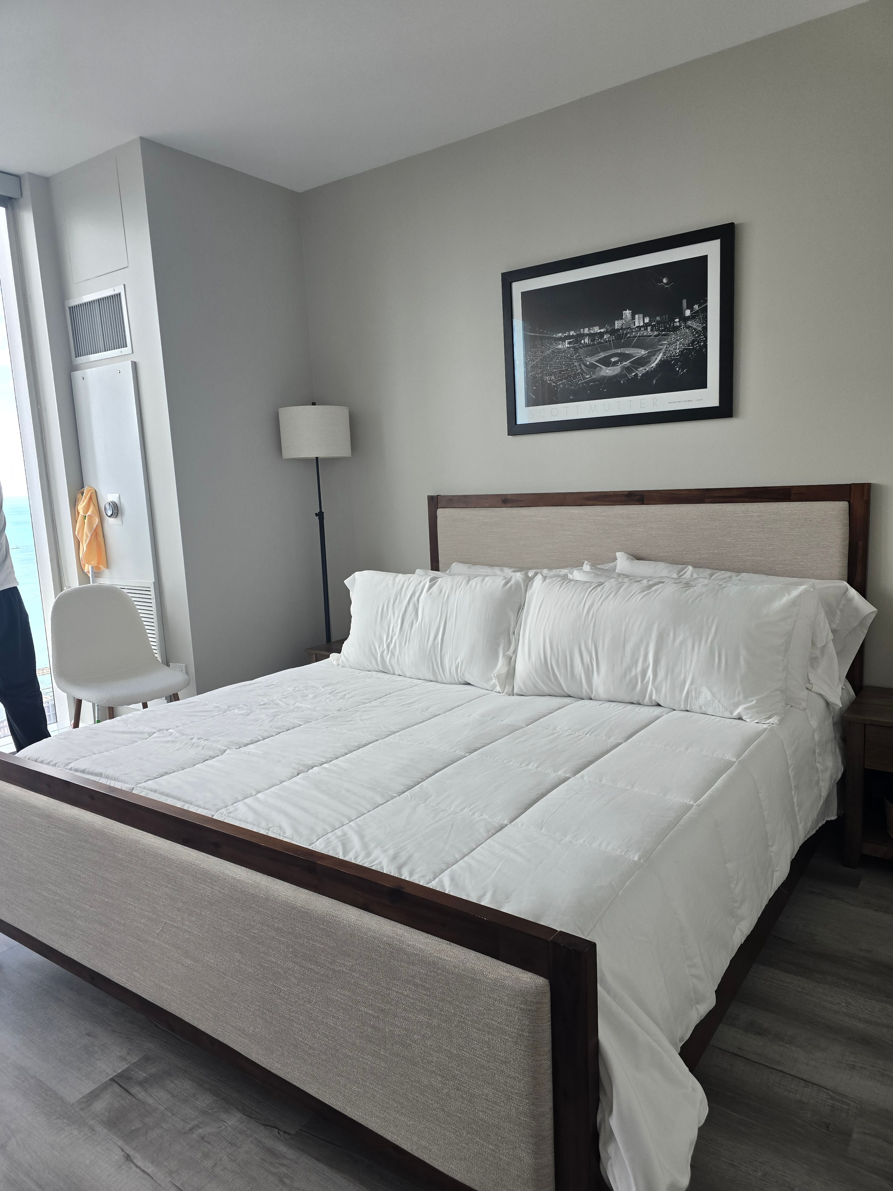 Fresh Bedroom After Deep Cleaning